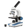 AmScope M150C M150CI 40X1000X AllMetal Optical Glass Lenses Cordless LED Student Biological Compound Microscope