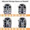MOSISO Camera Backpack DSLRSLRMirrorless Photography Camera Bag 1516 inch Waterproof Hardshell Case with Tripod HolderLa
