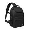 MOSISO Camera Sling Bag DSLRSLRMirrorless Camera Case Crossbody Photography Backpack with Tripod HolderRemovable Modular