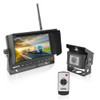 Pyle 7 Monitor Vehicle Safety System Built in 24Ghz Antenna Wireless Video Transmitter Receiver Waterproof Single Camera