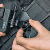 Rugvis Backpack Clip Mount360 Rotation Shoulder Bag Belt Strap Mount Compatible with GoPro Hero 13 12 11 10 9 8 DJI Acti