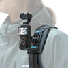 SKEZN Osmo Pocket 3 Backpack Strap Mount with Extended Border 360 Rotatable Backpack Bag Belt Shoulder Strap Mount Compa