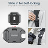 ULANZI F38 Camera Tripod Mount Quick Release System Camera Backpack Plate V2 Clip with 14 to 38 Screw Thread Universal M