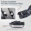 ULANZI F38 Camera Tripod Mount Quick Release System Camera Backpack Plate V2 Clip with 14 to 38 Screw Thread Universal M