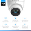 Amcrest Analog Outdoor Security Camera Dome 2MP 1080P 30fps Quadbrid 129 FOV White Not an IP Camera DVR Required Not Inc