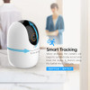 Amcrest 4MP WiFi Camera Indoor Dog Camera Sound Baby Monitor Human Pet Detection MotionTracking w 2Way Audio PanTilt Wir