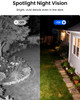 REOLINK Wireless Outdoor Security Camera Lumus 2K Upgraded 4MP Spotlight Color Night Vision 245GHz DualBand WiFi Plug in