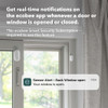 ecobee Smart Sensor for Doors Windows 2 Pack Wifi Contact Sensor for Home Security Energy Savings Compatible with Smart