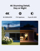 REOLINK 4K Outdoor Security Camera 245GHz WiFi 6 AI Detection Spotlight Color Night Vision 247 Recording No Monthly Fees