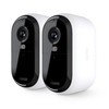 Arlo Essential Security Camera 1080p HD Outdoor Indoor 2nd Gen Wireless Rechargeable Camera 2Way Audio Color Night Visio
