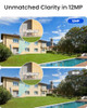 REOLINK 12MP PoE IP Camera Outdoor Bullet Surveillance Cameras for Home Security Smart HumanVehiclePet Detection 700lm C