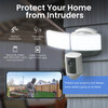 Feit Electric SEC5000CAMWIFI Outdoor LED Smart Security Camera with Motion Sensor 2Way Audio 5000 Lumens Floodlight Work