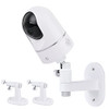 2Pack Adjustable Wall Mount for Eufy Security Indoor Cam P24 and E220 NoDrill Mounting Bracket for Eufy Security Indoor