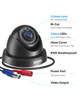 ZOSI 4 Pack 1080P 1920TVL HDTVI Dome Security CamerasNight Vision2MP Indoor Outdoor Home Surveillance CCTV Camera for 10