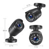 ZOSI 20MP 1080p 1920TVL Outdoor Indoor Security CameraHybrid 4in1 TVICVIAHDCVBS CCTV Camera80ft IR Night Vision Weatherp