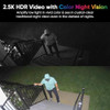 WYZE Wireless OutdoorIndoor Battery Security Camera 25K HDR Color Night Vision Integrated Spotlight Siren Motion Detecti