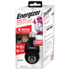 Energizer Smart Outdoor 2K QHD Security Socket Camera with Auto Motion Tracking Night Vision Pan and Tilt Instant Alerts