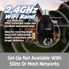 Energizer Smart Outdoor 2K QHD Security Socket Camera with Auto Motion Tracking Night Vision Pan and Tilt Instant Alerts