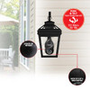 Energizer Smart Outdoor 2K QHD Security Socket Camera with Auto Motion Tracking Night Vision Pan and Tilt Instant Alerts