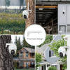 REOLINK Wall Bracket White for Security Camera Argus PT Series Go PT Series and E1 Outdoor