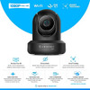 Amcrest 2Pack 1080p WiFi Camera Indoor 2MP PanTilt Home Security Camera AutoTracking Motion Audio Detection Enhanced Bro