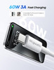 etguuds USB C to USB C Cable 33ft 2Pack 60W Type C to C Charger Cord Fast Charging for iPhone 16 15 Pro MaxProPlus for M