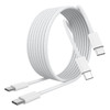 MFi Certified iPhone 17 16 15 Charger Cord 6FT 2 Pack 60W USB C to USB C Charging Cable Cord Long for iPhone 1717 Pro17