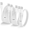 LOFPYE 3Pack 33FT66FT10FT 60W USB C to USB C Cable Type C to Type C CableFast Charging Cable for iPhone 17 16 15 Pro Plu
