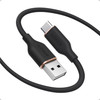 Anker Type C Cable USB A to USB C Flow Cord Fast Charging for iPhone 17 16 or Max Plus and More 6FT Black