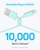 USB to USB C Cable Type C Charger Carplay Cable 3ft USBC Car Charger Cord for i Phone 16 15 Pro16 15 Pro MaxiPad Pro Sam