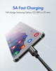 Baiwwa 100W USB C to USB C Cable 66FT 2Pack USB C Charger Cord Fast Charging for iPhone 16 15 Pro Max Plus for MacBook P