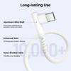 Basesailor Car Carplay Cable for iPhone 17 16 Pro MaxUSB to USB C CableRight Angle Type C Charging Power Cord for AirPod