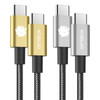 240W USB C Cable 2Pack36ft Type C Charger Fast Charging USB C to USB C Fast Charging Cable for MacBook Pro iPhone 1516 P
