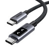 UGREEN Uno USB C to USB C Cable 100W Fast Charging Cable Type C Charging Cord with LED Display for iPhone 1717 Air17 Pro