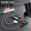 Essri USB C to USB C Cable 3FT for Apple iPhone 16 15 Charger Cord4Pack 60W C to C Cable Fast Charging Wire for iPhone 1