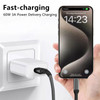 Awnuwuy 60W USB C to USB C Cable 15ft 2Pack Long TypeC Fast Charging Charger Cord Compatible with iPhone 1515 Pro15 Plus