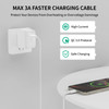Car Carplay Cable for iPhone 16 15Apple MFi Certified 2Pack 10Ft USB A to USB C Fast Car Charger Nylon Braid Cord for iP