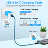 Car Carplay Cable for iPhone 17 Pro Max Air 16 15 Pro Max 16e 15 Plus 15 3 Pack 3ft Type A to USB C Android Samsung S24