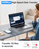 100W USB C Charger Cable 2Pack6ft PD 5A Super Fast Charging TypeC to TypeC Cable Braided USB C to C Cord for Samsung Gal