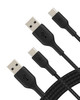 Belkin BoostCharge Braided USBC to USBA Charging Cable 33ft1M for iPhone 17 16 Series Samsung Galaxy S25 Series Google P