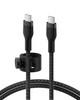 Belkin BoostCharge Pro Flex Braided USBC to USBC Charger Cable 2M66ft USBIF Fast Charging Cable for iPhone 16 Series Mac