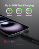 Belkin BoostCharge Pro Flex Braided USBC to USBC Charger Cable 2M66ft USBIF Fast Charging Cable for iPhone 16 Series Mac