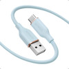 Anker Type C Cable USB A to USB C Flow Cord Fast Charging for iPhone 17 16 or Max Plus and More 6FT Blue