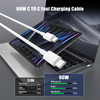 Essri USB C to USB C Cable 61FT 5Pack 60W USBC to USBC Cord Type C to C Charger Cable Fast Charging for iPhone 16 15Pro1