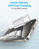 Huukein USB C to USB C Cable 3ft 2Pack Type C Cable Fast Charging for iPhone 16 15 Charger Cord for iPadAir for Samsung