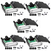 ANMBEST 5PCS DB25 Solderless Connector RS232 DSUB Serial to 25pin Port 16mm Thinner Terminal Female Adapter Breakout Boa