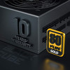 ARESGAME AGT Series 850W Power Supply 80 Gold Certified Fully Modular FDB Fan Compact 140mm Size 10 Year Warranty ATX Ga
