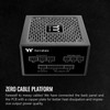 Thermaltake GF1 Fully Modular ATX 850W Power Supply 80 Plus Gold Ultra Quiet Zero RPM PSTPD0850FNFAGUP