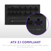 NZXT C1000 Gold ATX 31 Fully Modular LowNoise PC Gaming Power Supply 1000 Watts 80 Plus Gold 12V2x6 Connector Zero Fan M
