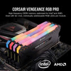 CORSAIR Vengeance RGB PRO DDR4 RAM 32GB 2x16GB 3600MHz CL18222242 135V Intel AMD Desktop Computer Memory Black CMW32GX4M
